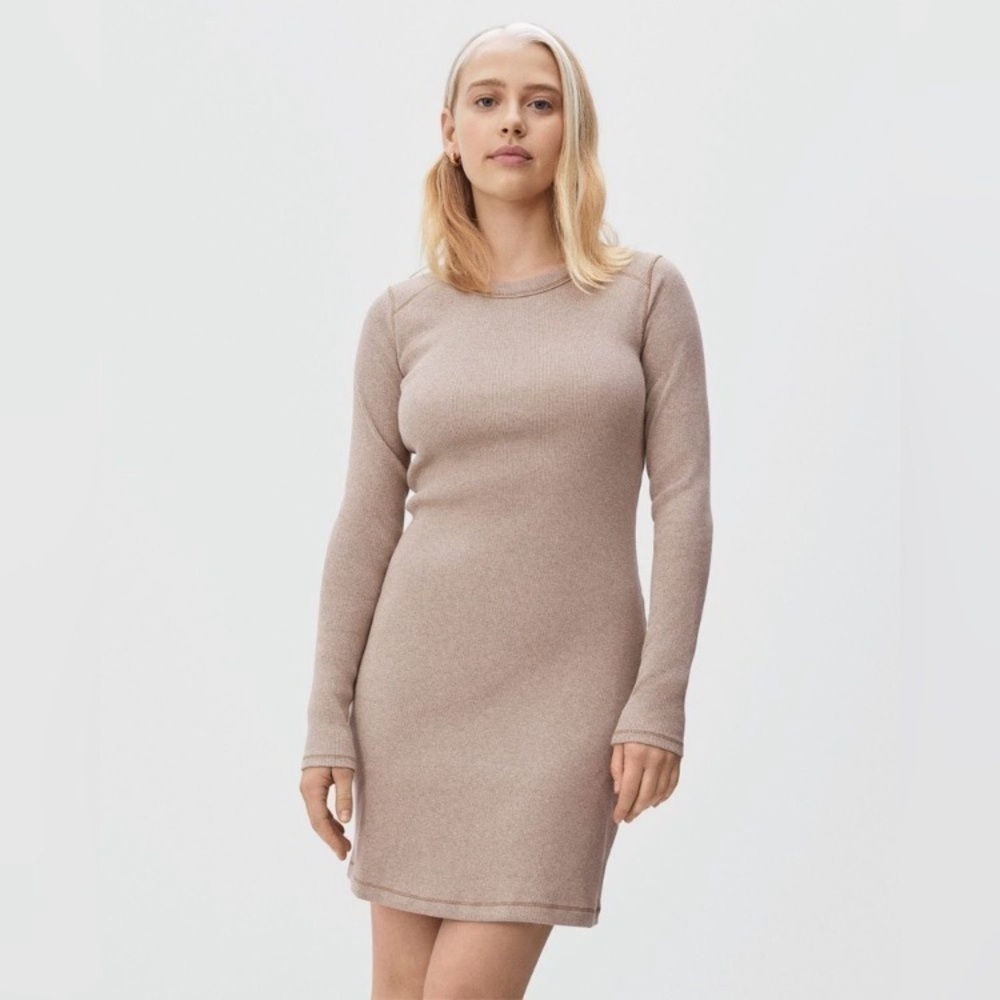 Everlane The Ribbed Mini Dress